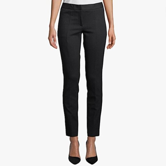 Amanda & Chelsea Contemporary Fit Slim Leg Ponte Knit Trousers Women's Size 6 - Picture 1 of 11